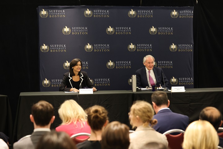 U.S. Sen. Ed Markey and CDC Director Dr. Rochelle Walensky kick off May 12 panel on youth mental health at Suffolk University