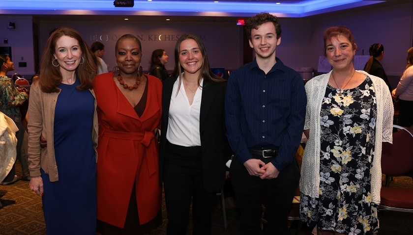 Participants in the Service-Learning Showcase