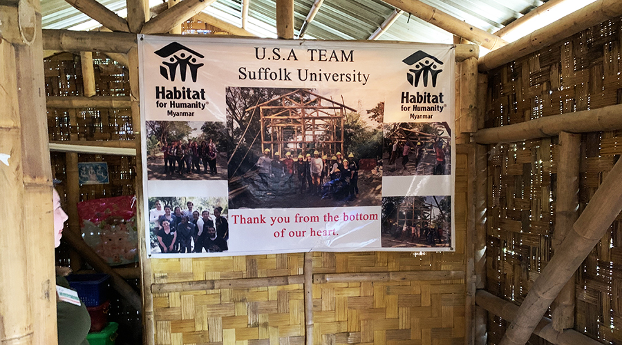 Poster has photos of 2019 Suffolk group that built home