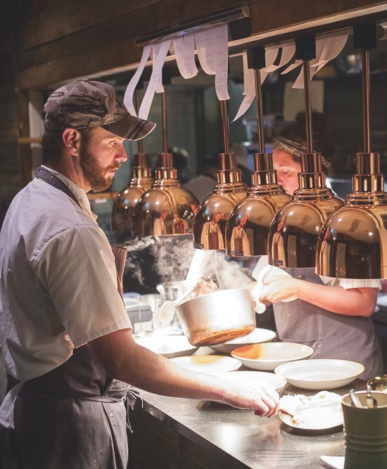 Prohibition chef-owner Greg Garrison, BA ’09