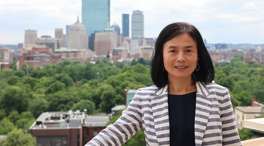 Amy Zeng, Dean of Suffolk University's Sawyer Business School