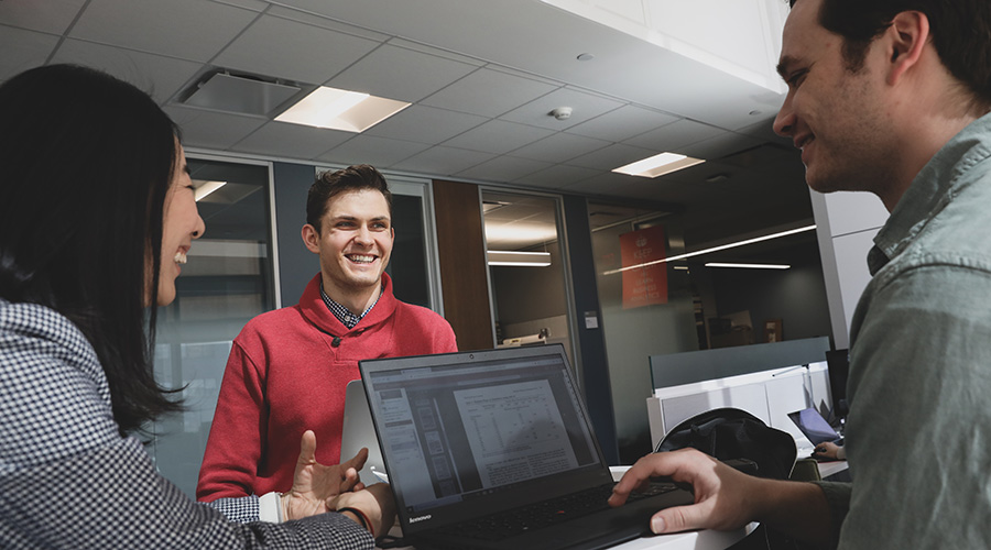 Sawyer Business School Students