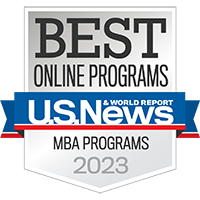 U.S. News & World Report 2023 Best Online MBA Programs logo
