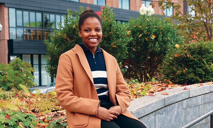 Suffolk Honors student Irene Kirabo, Law Major/Philosophy Minor, Class of 2025