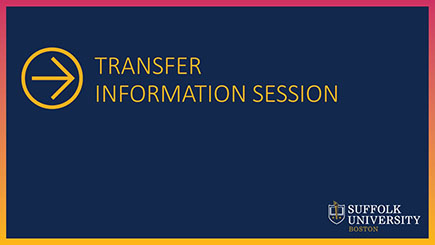 Transfer Information Session title card