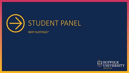 Student Panel: Why Suffolk title card